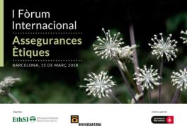 I Fòrum Internacional d'Assegurances Ètiques