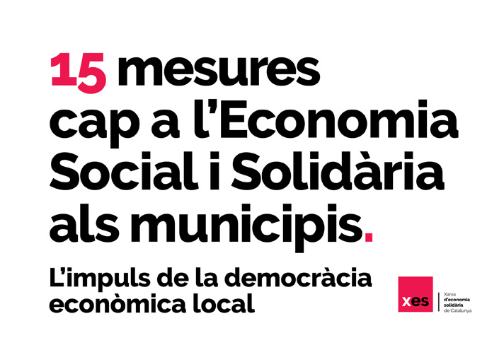 15 mesures cap a l’Economia Social i Solidària als municipi
