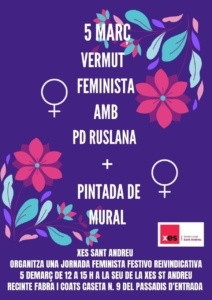 Jornada feminista festivo reivindicativa a Sant Andreu