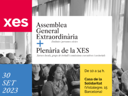 Inscripcions a la Plenària i l'Assemblea General Extraordinària de la XES